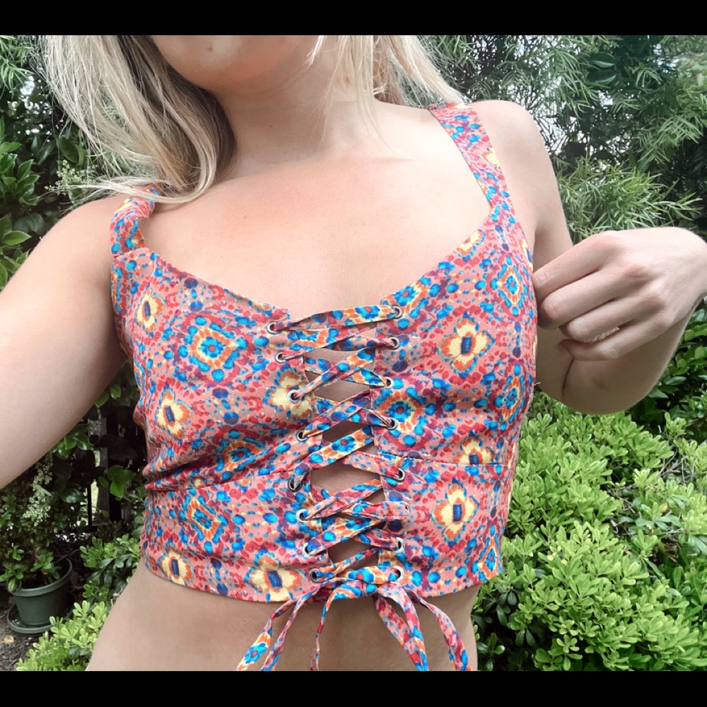 Millau tie up shirt